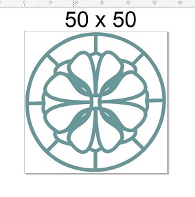 Mandala 2.  pack of 1  50x50mm.  Min buy 3 packs.